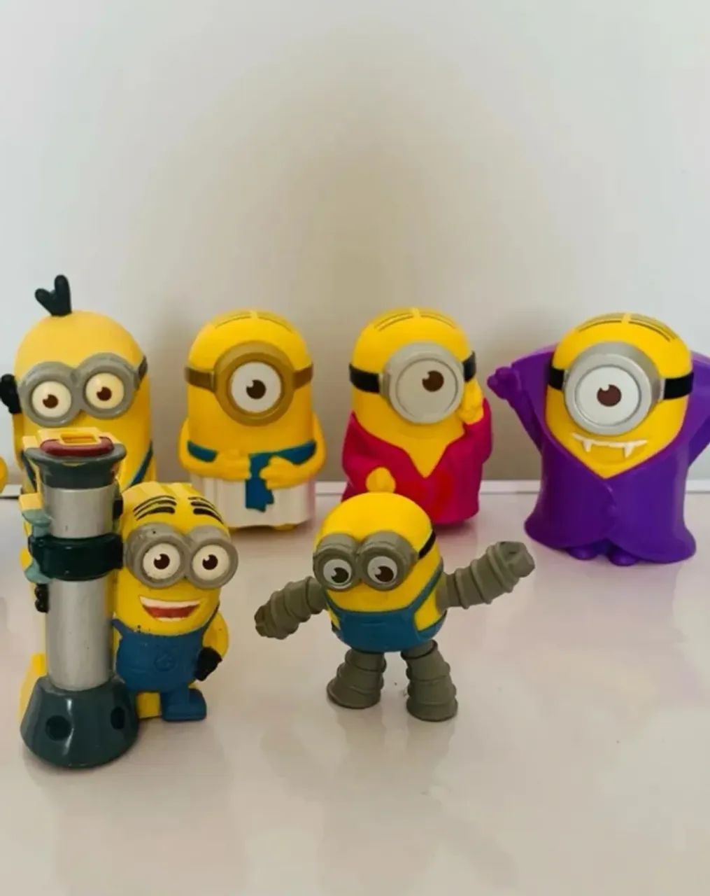 Lote Miniaturas Minions - Mc Donalds - Bonecos Meu Malvado Favorito - Foto 2