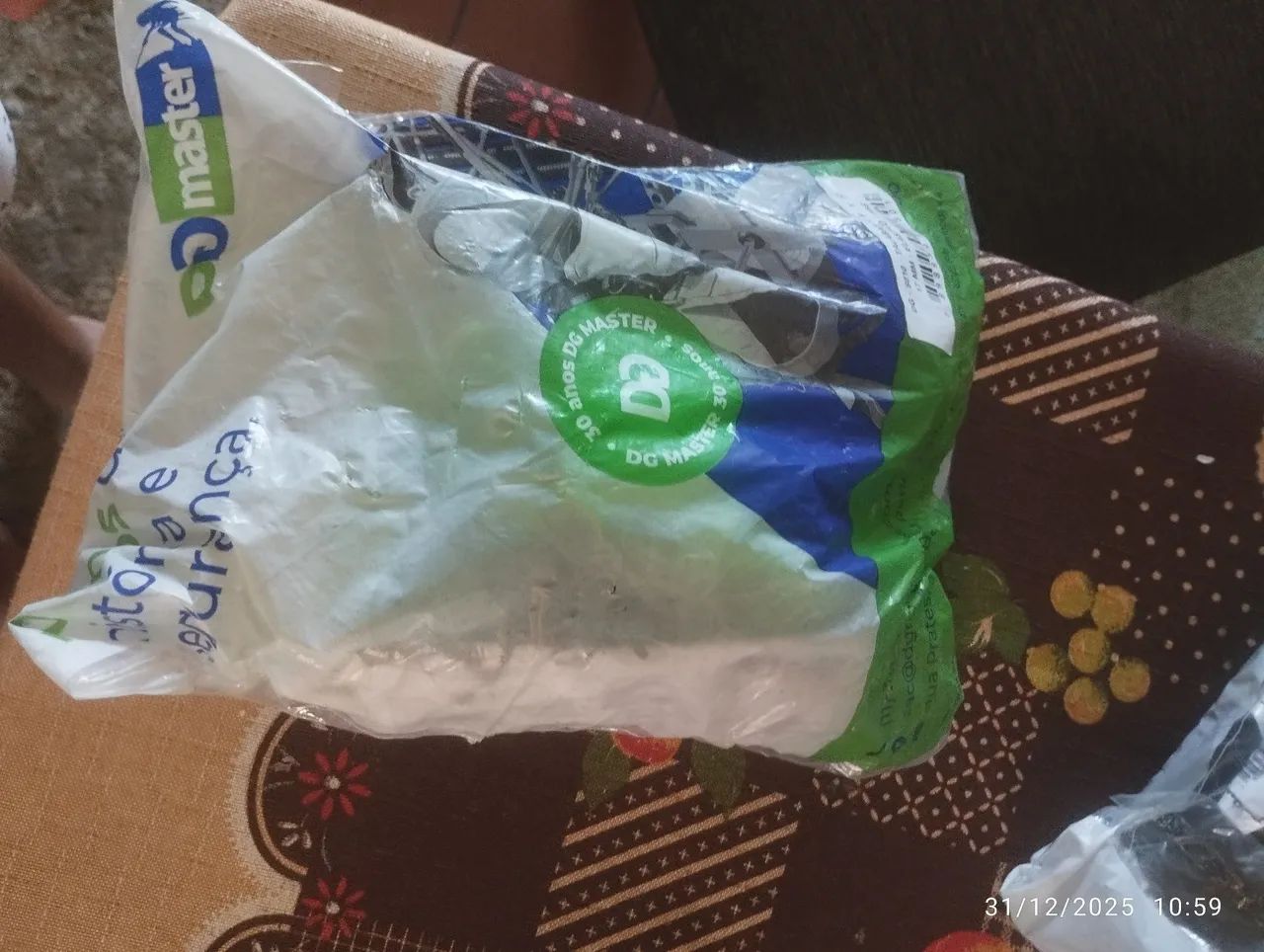 Sinto de segurança paraquedista com talabar