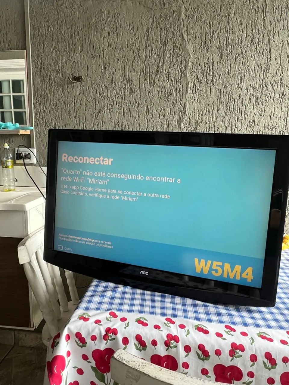 TV AOC 32 polegadas OBS: Com DEFEITO  - Foto 4