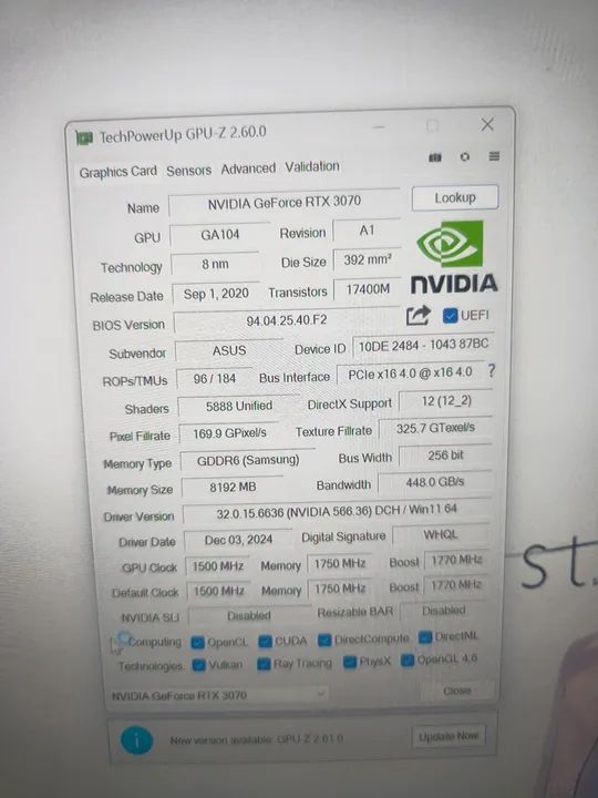 Rtx 3070 - Foto 2