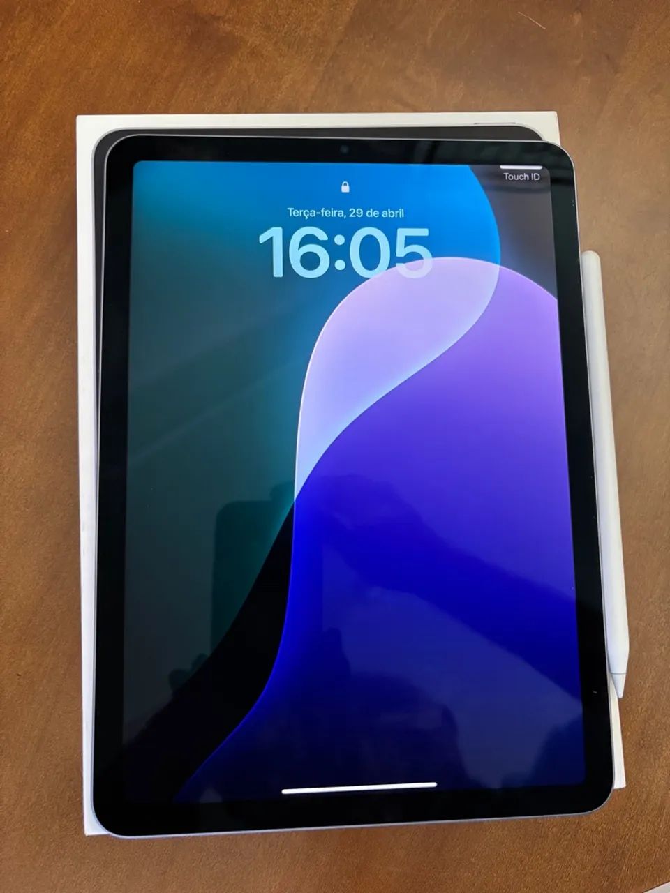 Ipad air 5 roxo 256gb +apple pencil  - Foto 3