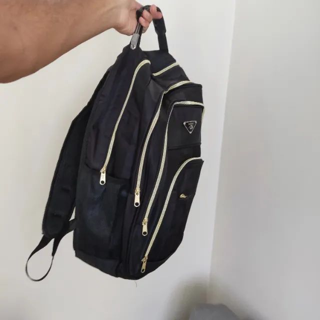 Mochila Xinruiqi Preta - Foto 5