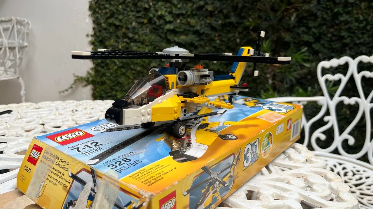 Lego helicóptero, barco ou carro ( 3 em 1)  - Foto 5