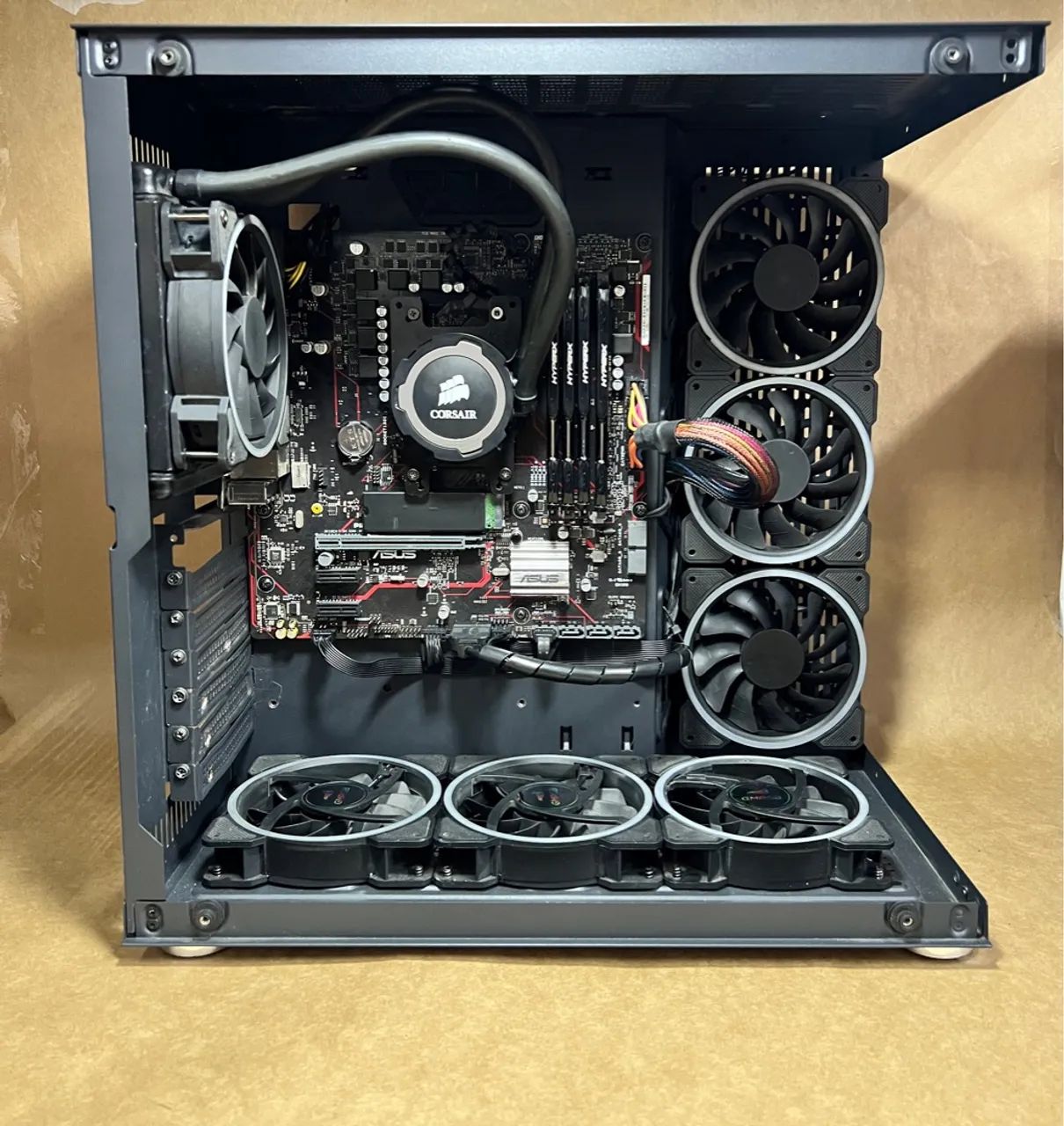 Computador Gamer - ÓTIMA OPORTUNIDADE (32Gb+Ryzen5-3400g+Nvme+Watercooler)