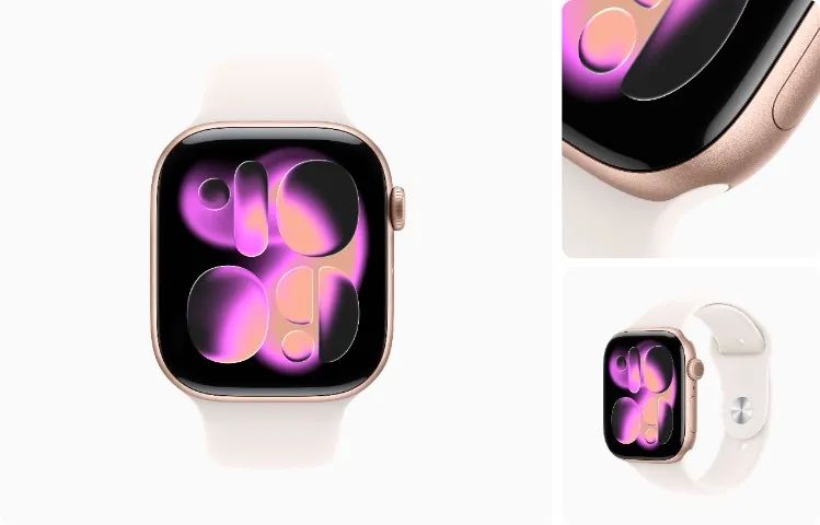 Apple Watch Series 11 46MM - Ouro Rosa - Novo Lacrado