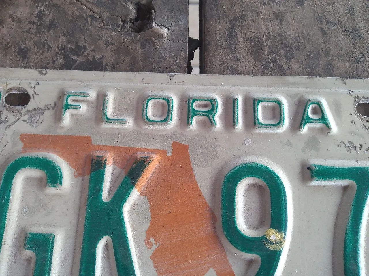 Placa florida original antiga  - Foto 2