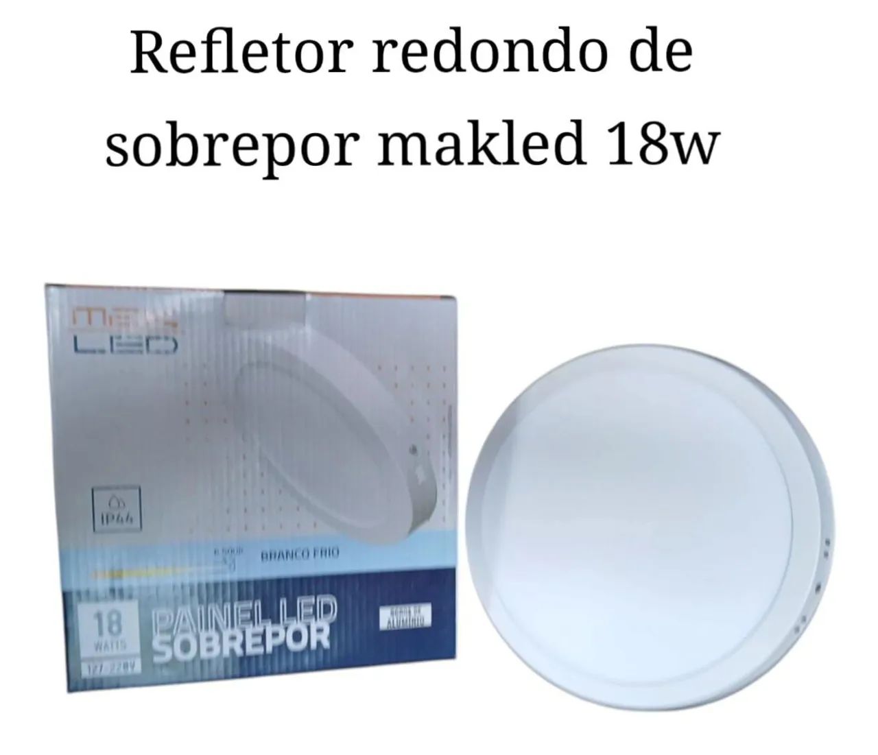 Refletor LED 200w Compact Mak - Foto 4