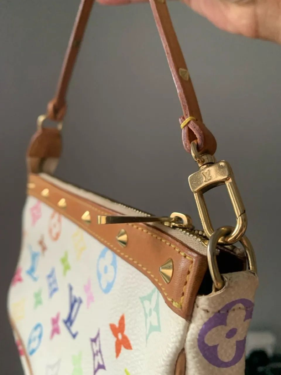 Original Bolsa/Pochette Louis Vuitton Monogram Multicolore (2003) - Foto 4