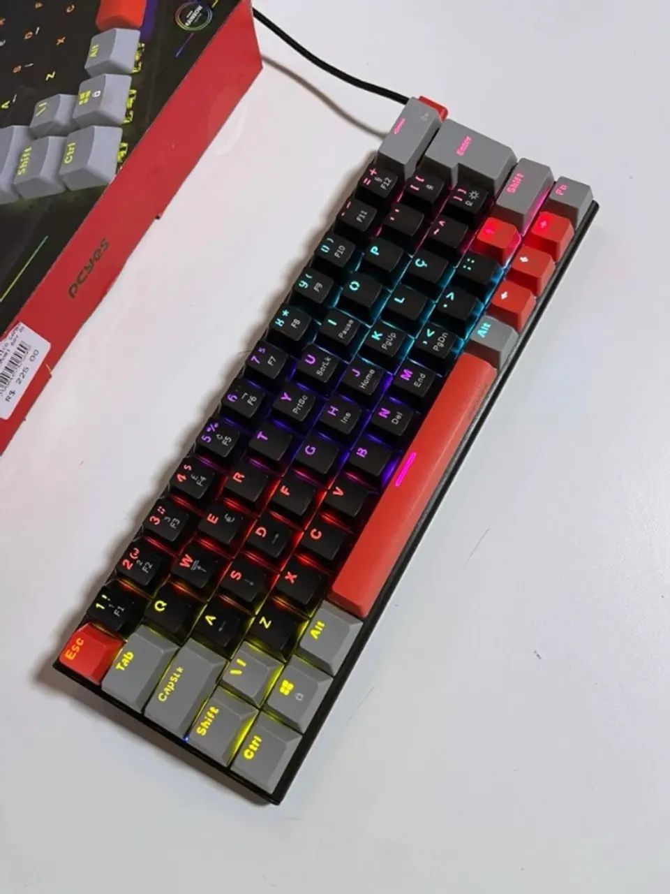 Teclado mecânico 60% pcyes 64374417823107120