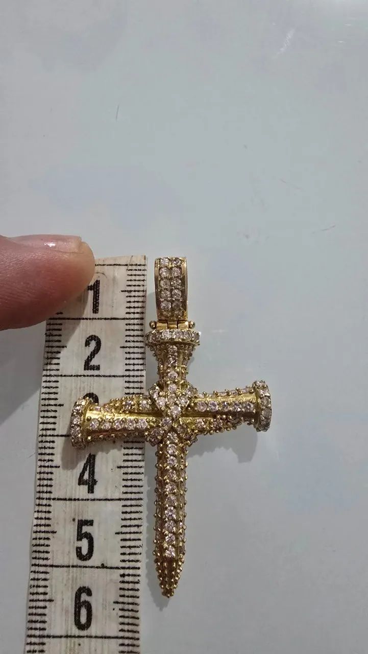 Joia Riviera diamantes negros 4mm x 20cm 48 gemas  12 quilates - Foto 3