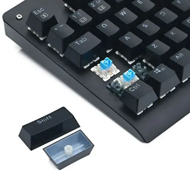 Teclado Mecanico Redragon Dark Avenger Rainbow Switch Blue - Foto 2