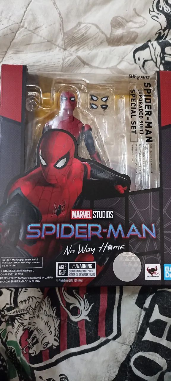 SH Figuarts Spider Man No Way Home Upgraded Suit - Foto 2