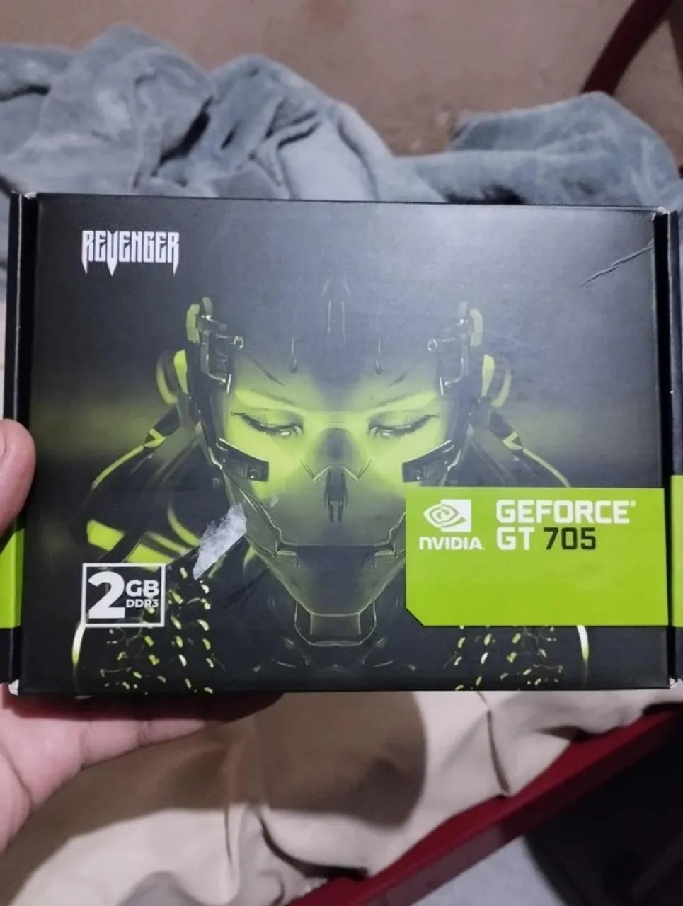 Placa de Vídeo Geforce GT 705 2gb 64 bits DDR3 Revenger