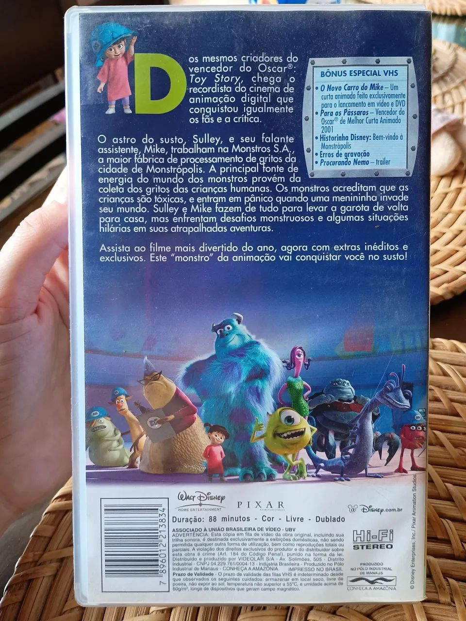 VHS Monstros S.A. , Vida de Inseto - Dublados - Foto 5