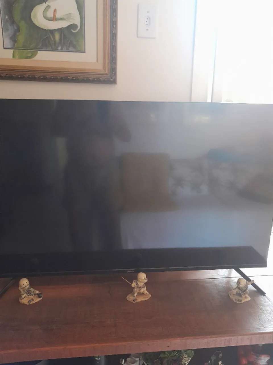 Tv Sansung 50" com Tela Queimada
