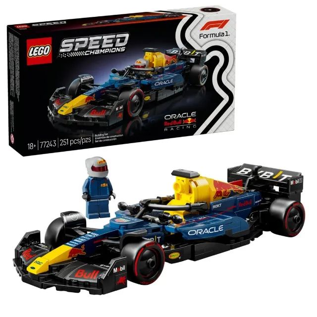 Lego Oracle Red Bull Racing RB20 F1, Speed Champions | Coloque Em Seu Escritório! - Foto 2