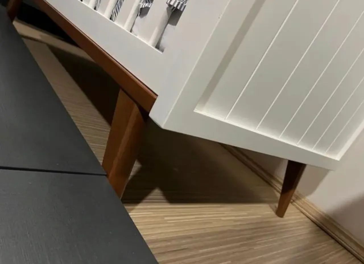 Berço Branco Allegrini - Mini Cama  - Foto 4