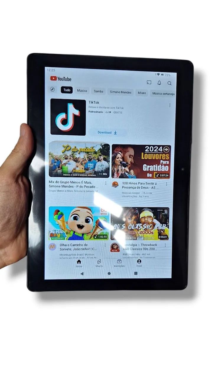 PRA VENDER RÁPIDO!! TABLET 10 POLEGADAS COM ENTRADA CHIP E TELA IPS. EXCELENTE E BARATO!! - Foto 3