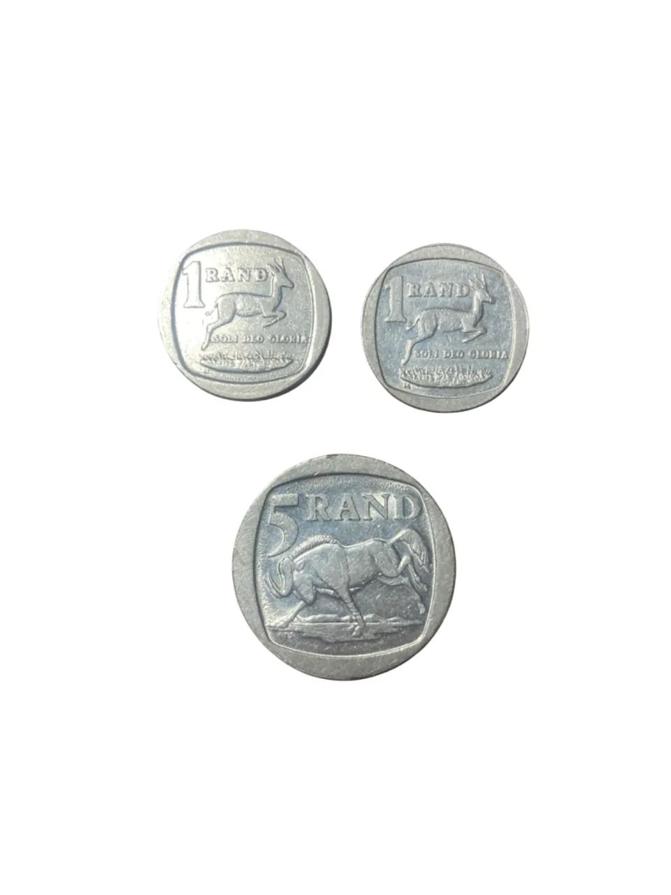 Coleção de Cédulas e Moedas de Rand Sul-Africano - Foto 3