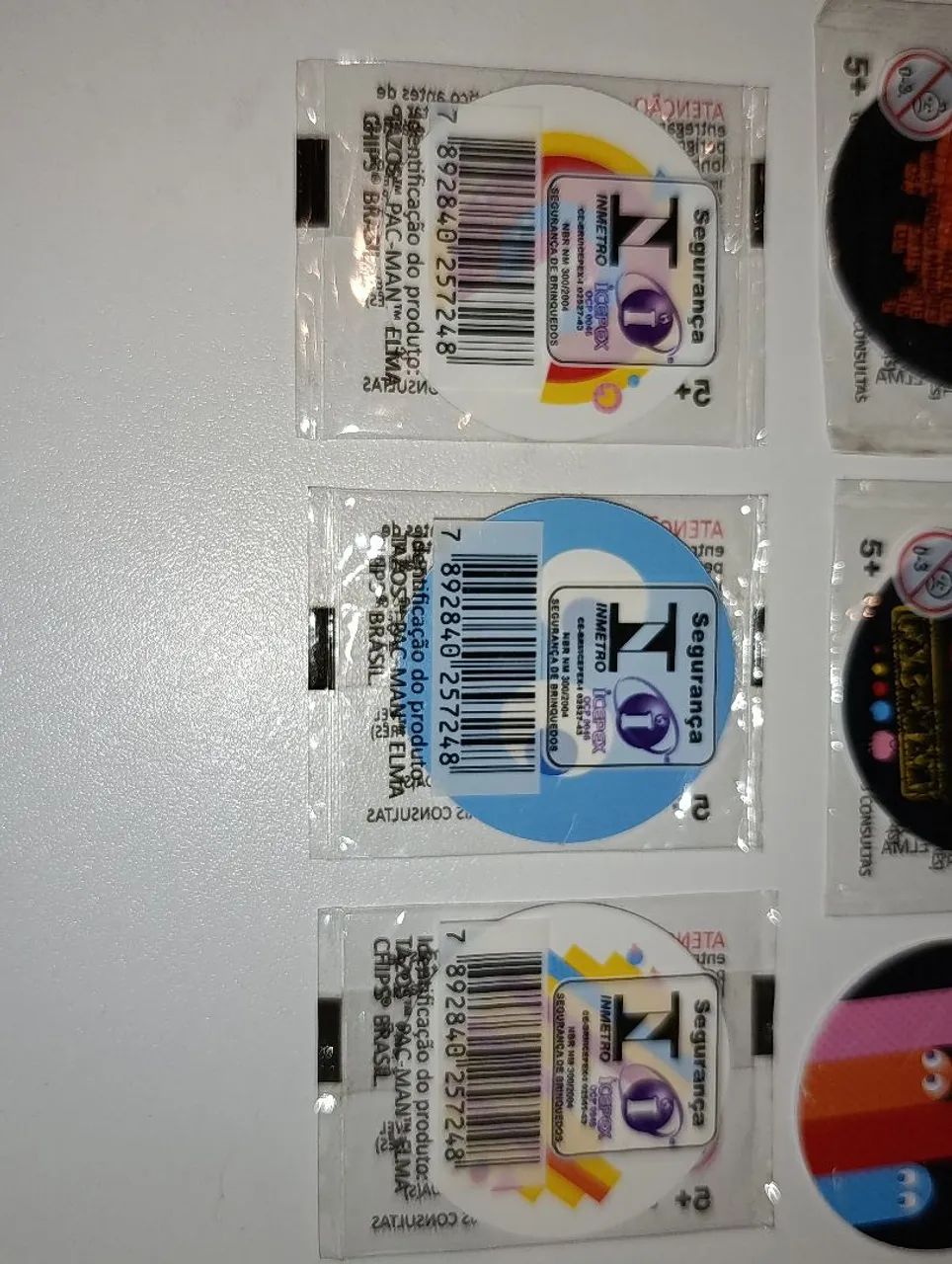 Lote de 9 Tazos Elma Chips Pac Man 2020  - Foto 4