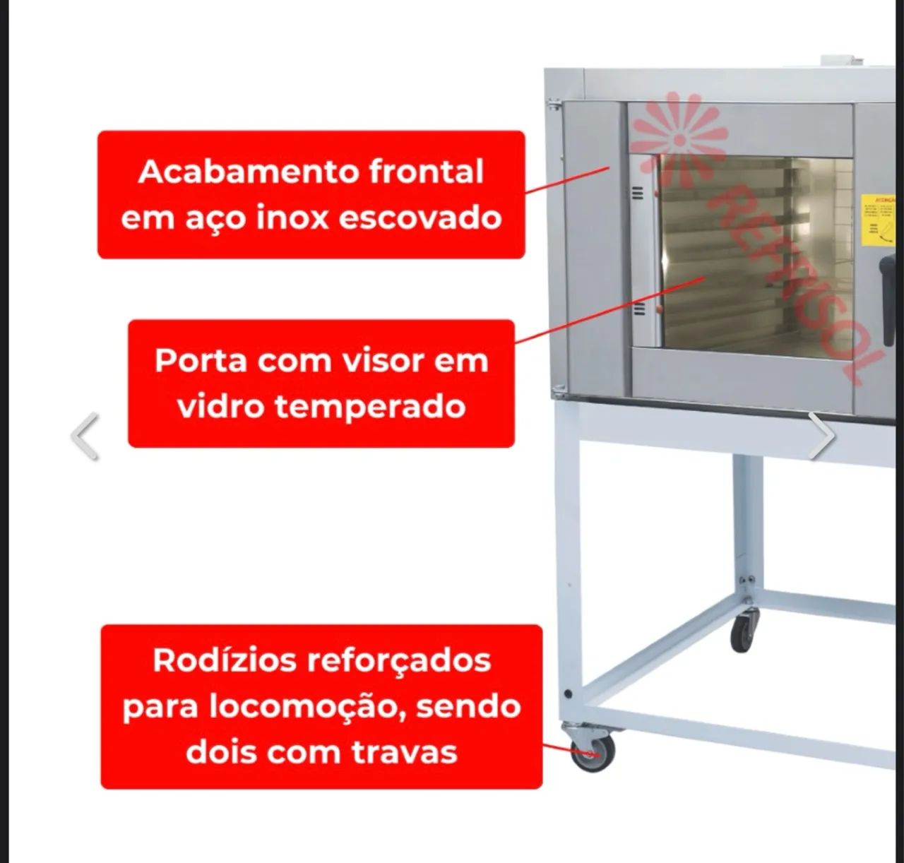 Forno elétrico G.Paniz com Controlador Digital - Foto 5