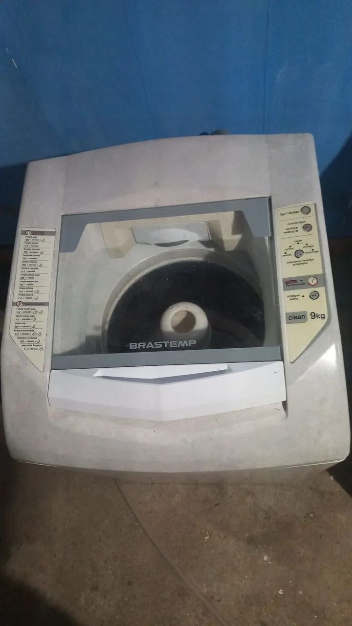 VENDO MAQUINA DE LAVAR ROUPAS BRASTEMP 09