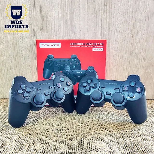 Controle Joystick Sem Fio Para Pc e Notebook
