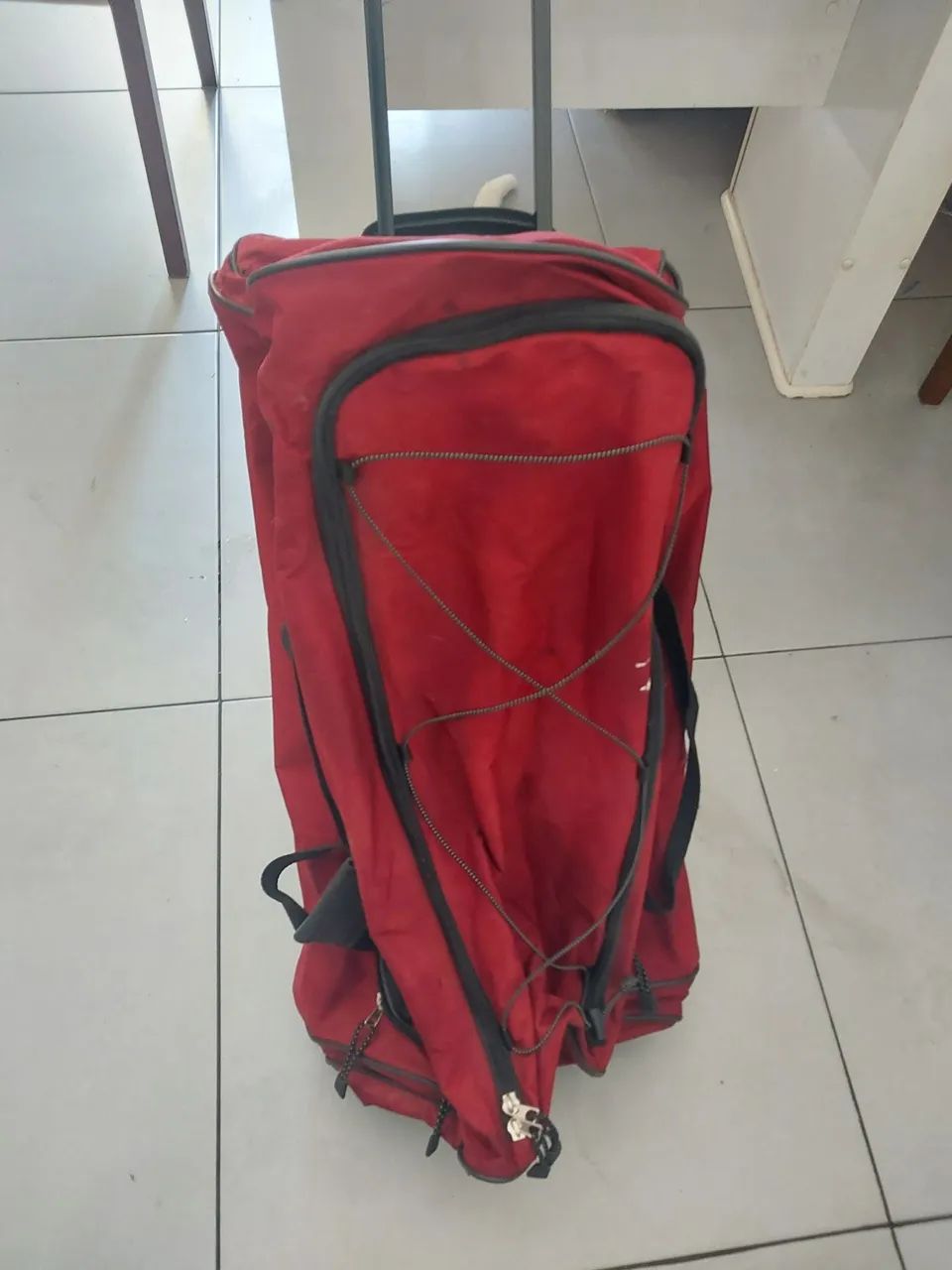 Mala de Viagem Grande Vermelha - Foto 5