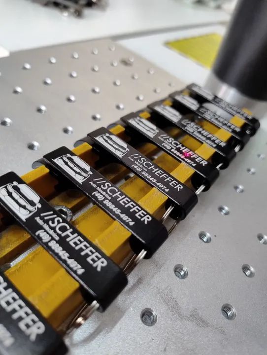 Gravação laser - chaveiro abridor em alumineo - Foto 5