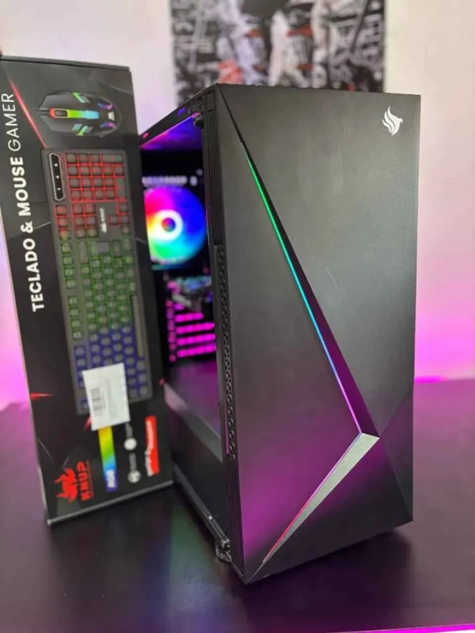 Pc gamer i5 9° - Gtx 1650 para jogos e estudos - Foto 3