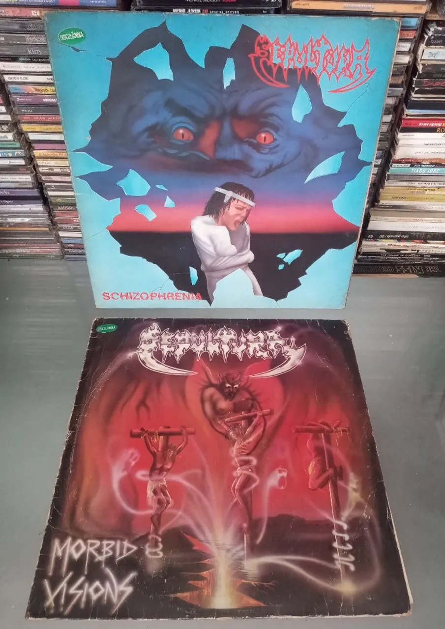 LPs SEPULTURA Morbid Visions / Schizophrenia