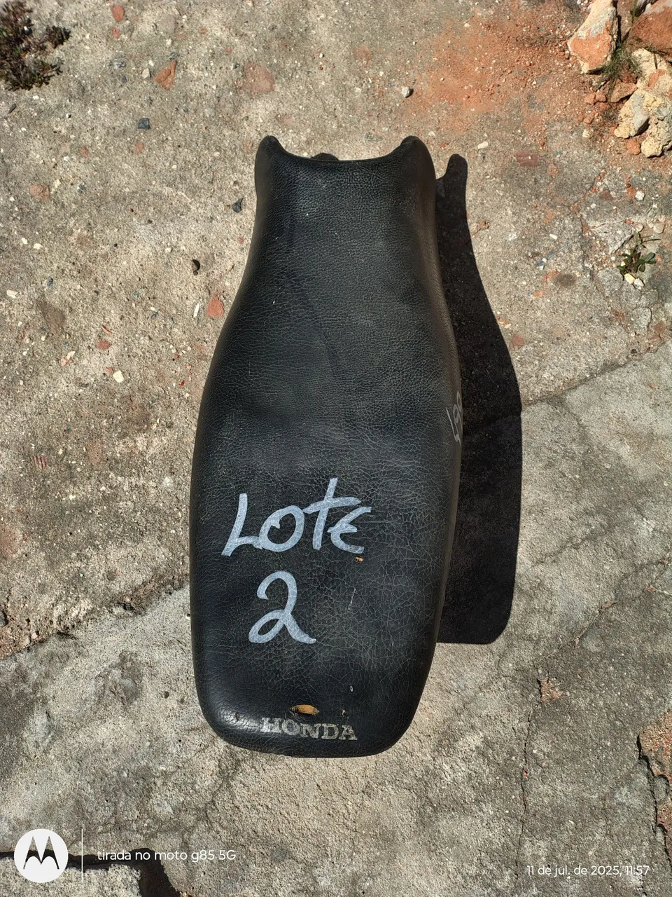 Banco de Moto Honda fan 125 ano 2008