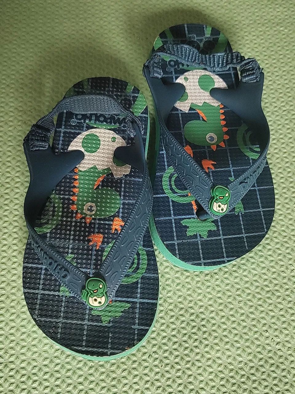 Chinelo Pimpolho N°22 para seu bebê com elástico  - Foto 2