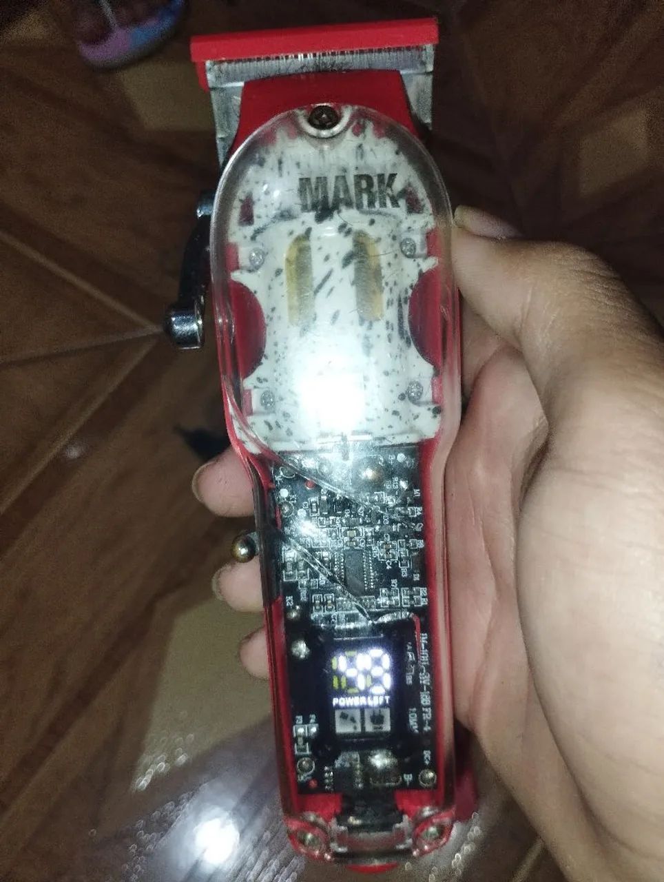 Máquina de Cortar Cabelo MARK Profissional Completa - Foto 2