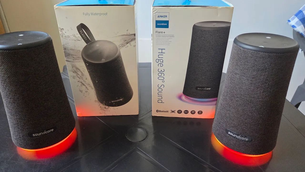 Caixas de som Anker Flare+ 