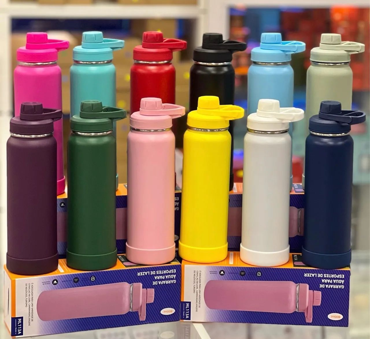 Garrafas de água personalizadas