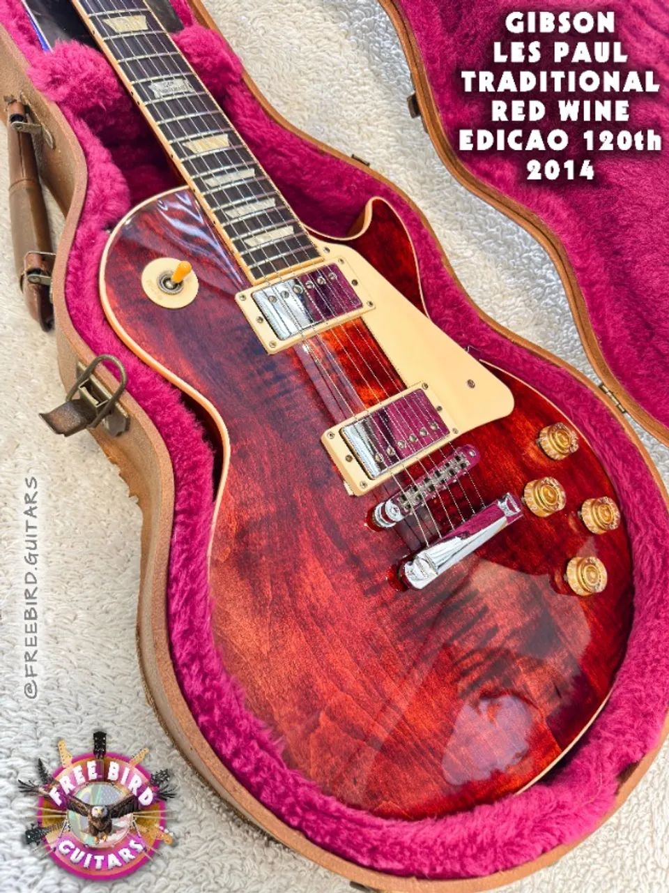 Gibson Les Paul Traditional 2014 - Red Wine 120th Anniversary