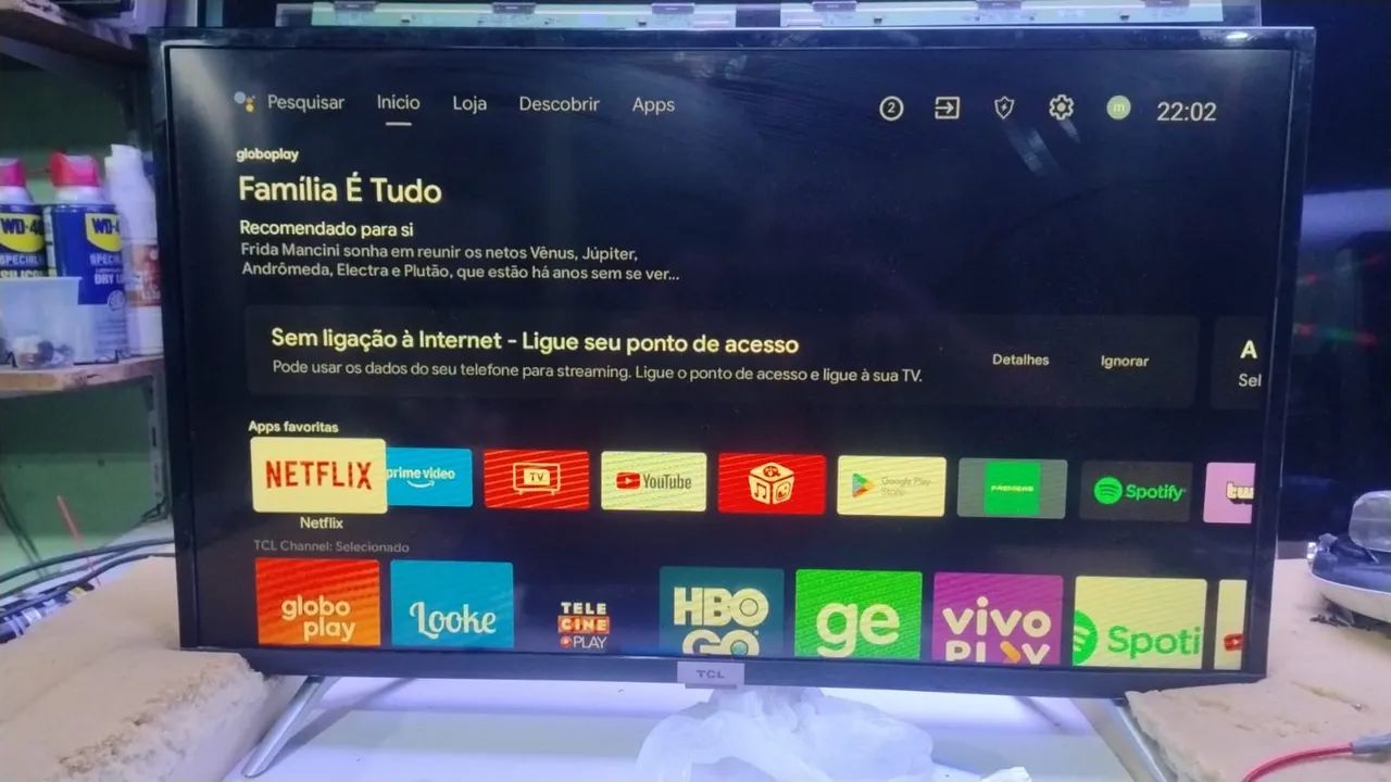 TV TCL 32 POLEGADAS SMARTV ANDROID 