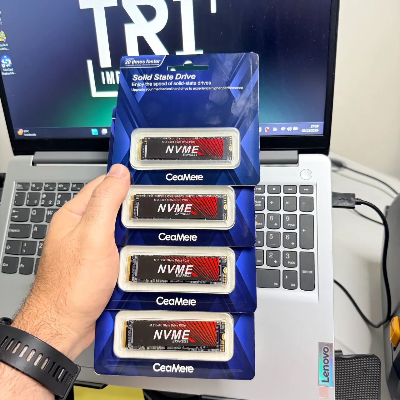 SSD NVME 1TB M2 - NOVO - COM GARANTIA.