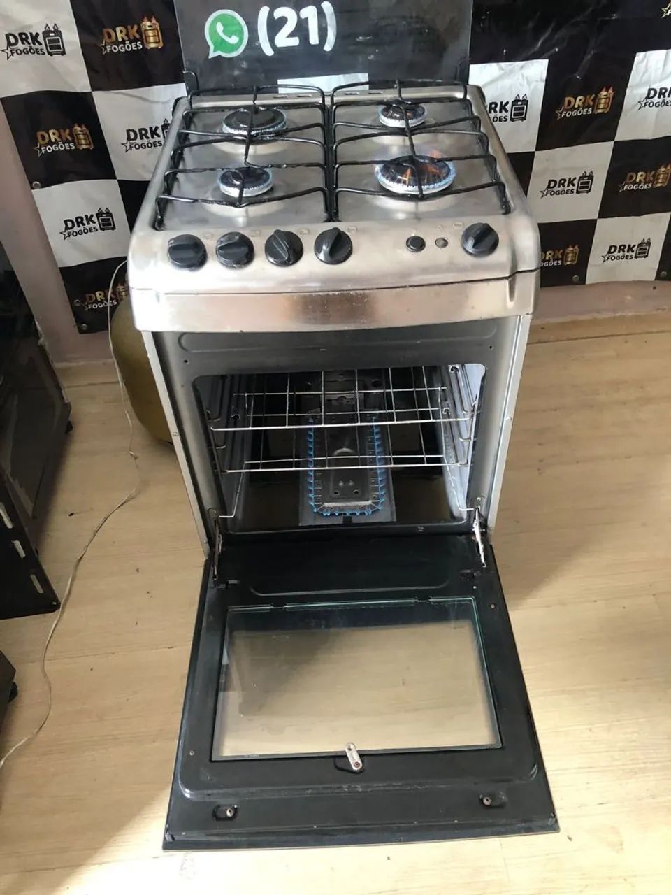 Fogão Eletrolux touch inox lindo automático  - Foto 2