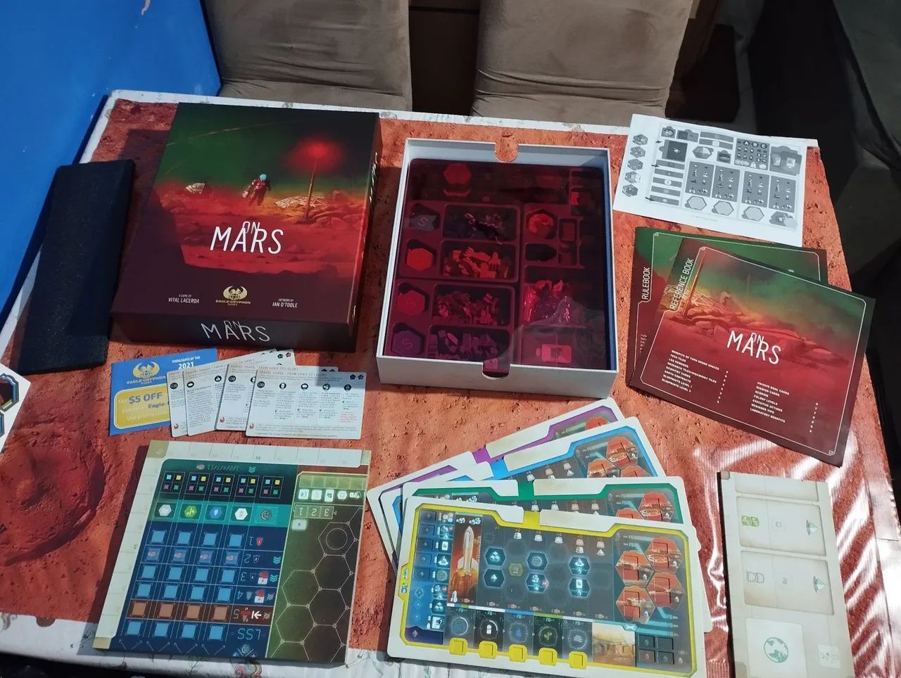 On Mars - Boardgame, Sleevado - Foto 3