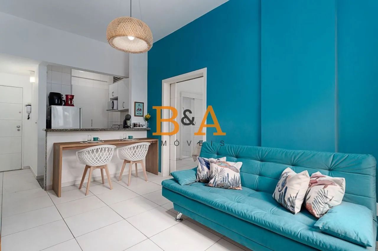 B&A Vende Quarto e sala em Copacabana com Vista Lateral Mar - Foto 2