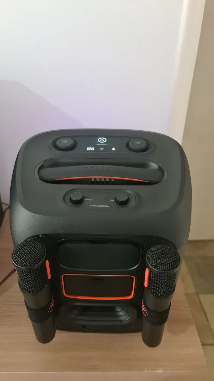 JBL Partybox Encore 2 (plus, com dois microfones) - Foto 5