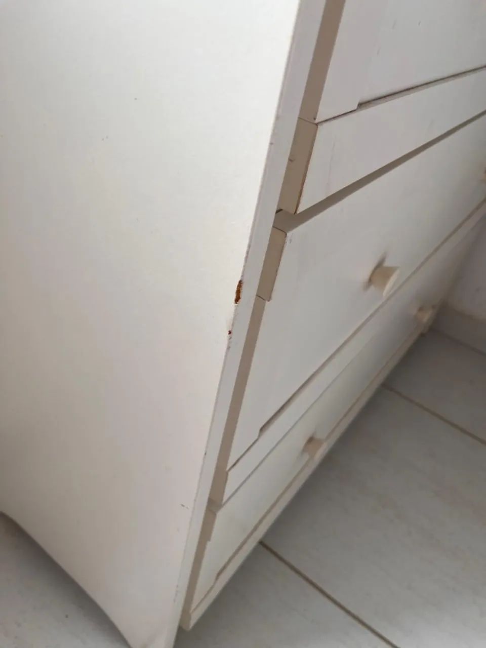 Cômoda usada com 3 gavetas - Foto 4