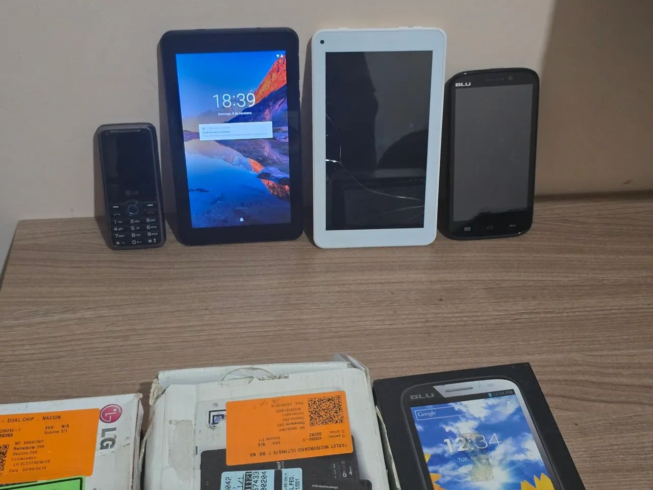 Lote 01 - Celulares e Tablets Leilão  - Foto 5