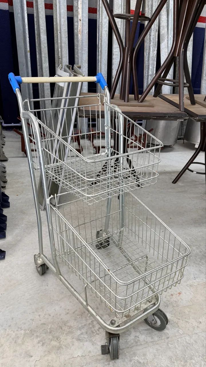 Carrinho de compras estado de Novo 