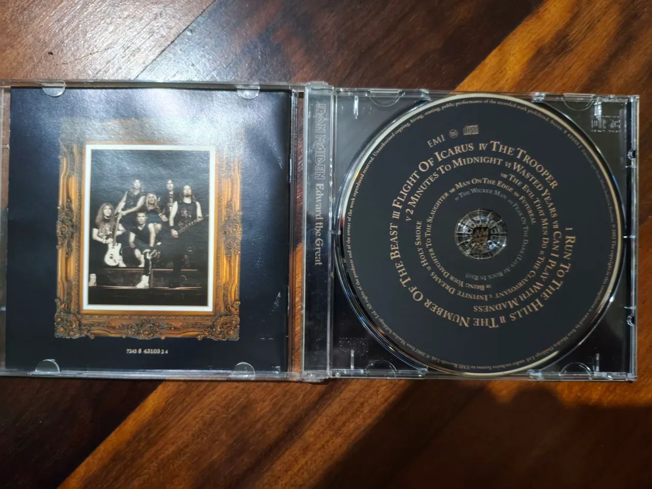 CD Iron Maiden - Edward The Great (Versão 2002) - Foto 3