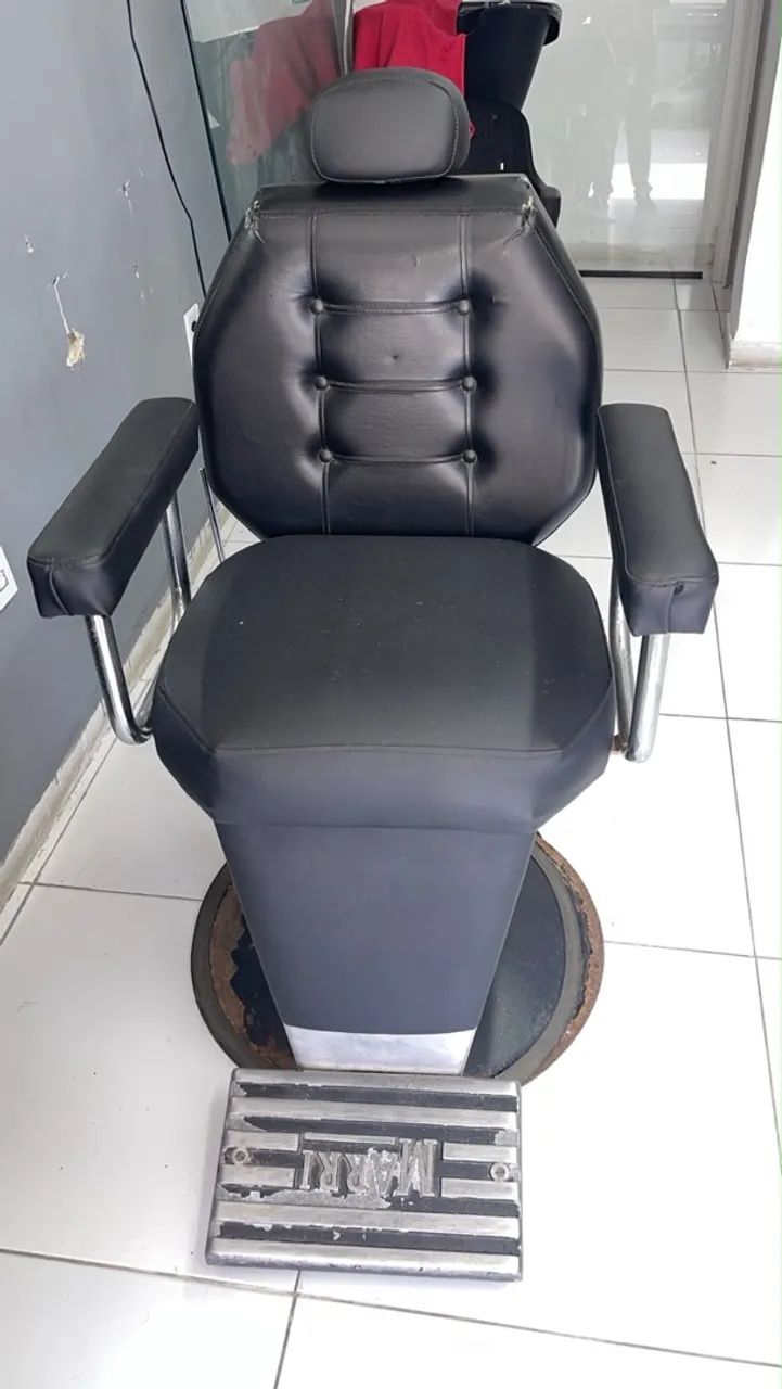 Cadeira de barbeiro  - Foto 4