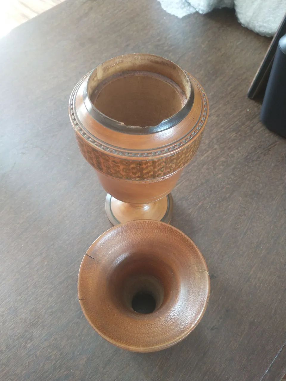 Vaso de marchetaria - Foto 4