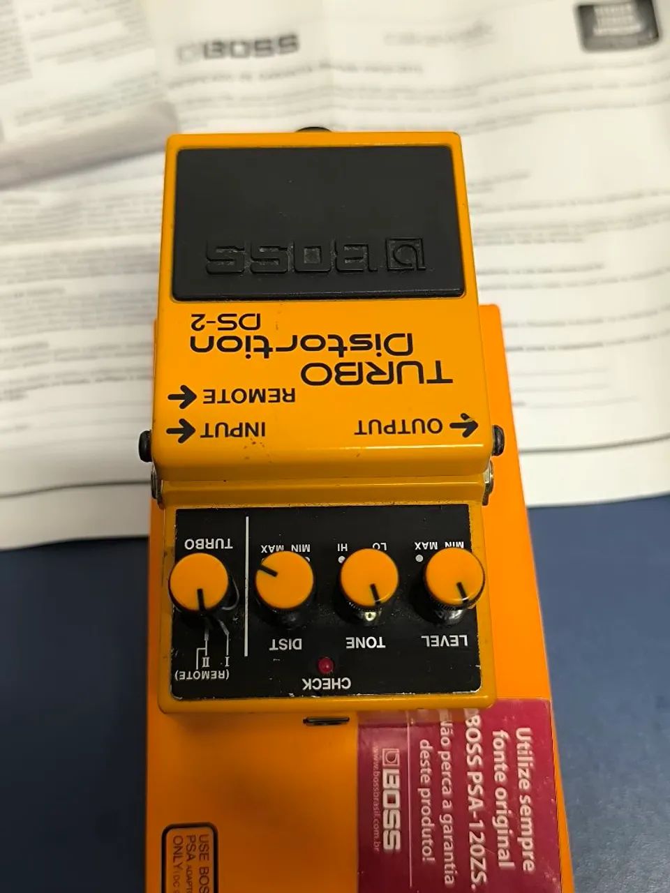 Boss DS-2 Turbo Distortion com caixa e manual - original